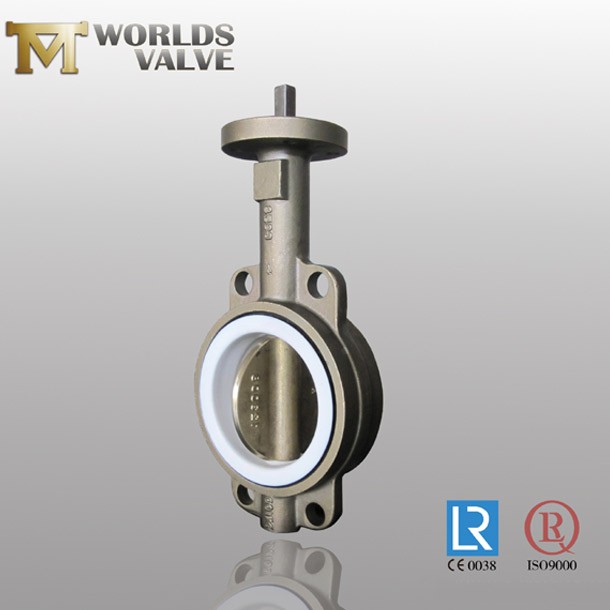 JIS EPDM Seated Bronze Pinless Wafer Butterfly Valve