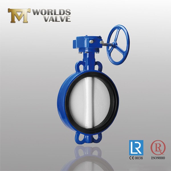Acs Approval Nylon Painting Disc Rubber Butterfly Valve