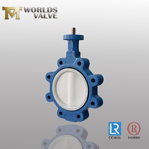 Eprm Lined Disc And Seated Api609 Lug Butterfly Valve