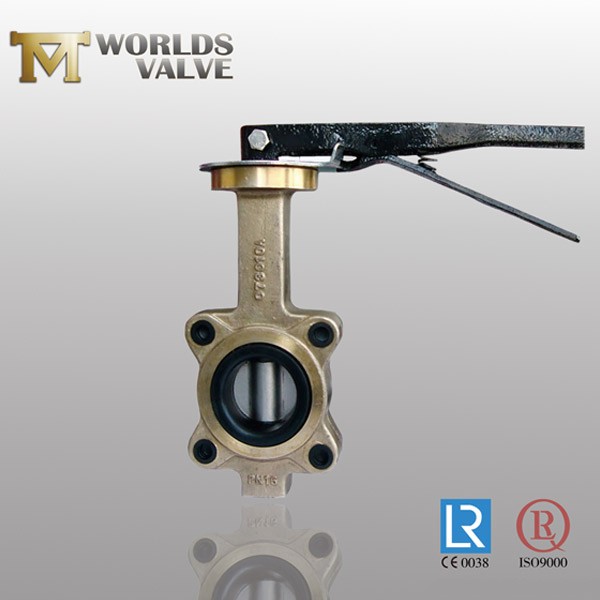 Aluminum Bronze C95400 Pinless Lug Butterfly Valve