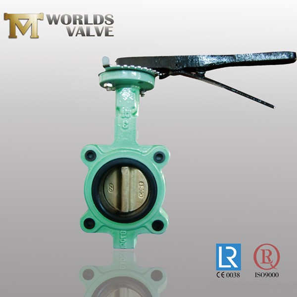 Undercut Disc Rubber Seated Cf8 Lug Butterfly Valve