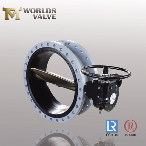 Bs Aluminum Bronze Two Shaft Flanged Butterfly Valve