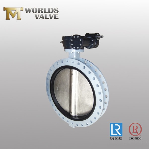 Epdm Rubber Bonded Acs Approval Flanged Butterfly Valve