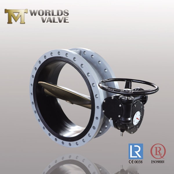 Nsf61 Approval Epdm Vulcanized Flanged Butterfly Valve