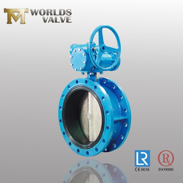 One Shaft Taper Pin Cast Iron Flanged Butterfly Valve
